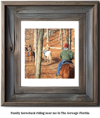 family horseback riding near me in The Acreage, Florida